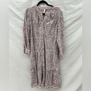 Anthropologie Pilcro Marta Floral Dress